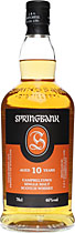 Springbank+10+Jahre - Springbank 10 years with 70 cl. and 46 % volume.  "A perfect introduction to the Springbank range. Whilst bourbon casks are mainly used for maturation, allowing the distillery character to shine through, a number of sherry casks are also used for added body. T...