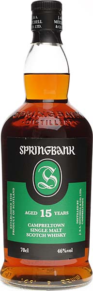 Springbank 15 years New Version