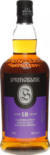 Springbank 18 years