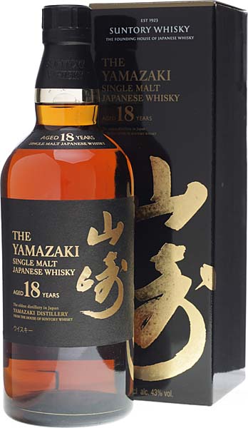 Suntory Yamazaki Single Malt 18 years / Double Gold Medal 2008