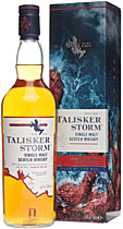 Talisker Storm - Talisker Storm with 0,7l and 45,8% Vol.  For more than 180 years the Isle of Skye is home to Talisker.  This "Storm" in the glas is a new Talisker with great maritime and salt notes.  It app...