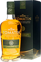 Tomatin+Whisky+12+Jahre - Tomatin 12 Years with 70 cl. and 43 % volume.   Tomatin has the largest annual output of all the Scottish distilleries. Matured for 12 years in American Bourbon Casks and got a second maturation for 6...