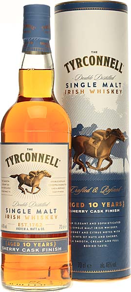 Tyrconnell 10 years Sherry Casks / Best Irish Single Malt till 10 years
