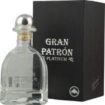 Gran Patron Platinium Tequila 0,7 L, 40 % mit Holzbox -