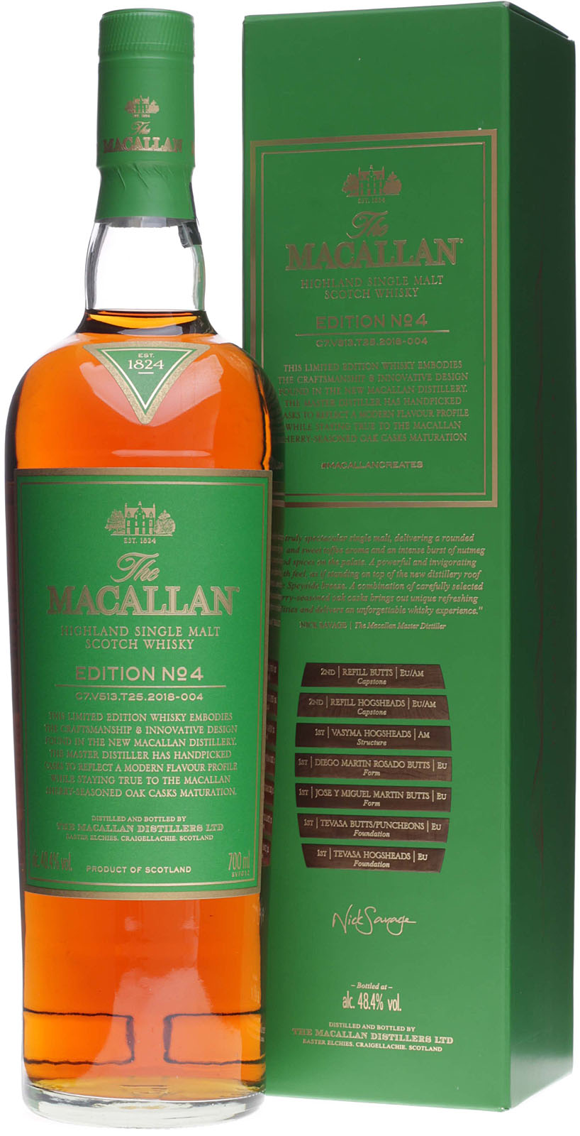Macallan Edition No. 4 - Die Limited Edition der Macall