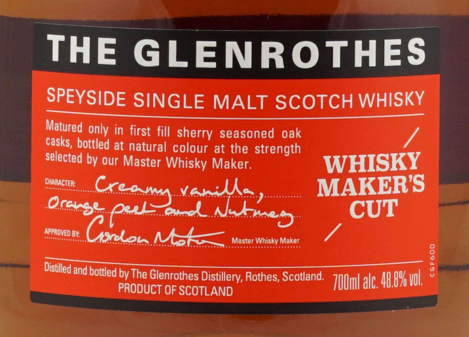 [限定商品] THE GLENROTHES WHISKY MAKER'S CUT The Glenrothes Whisky Maker's Cut 70cl - Topdrinks