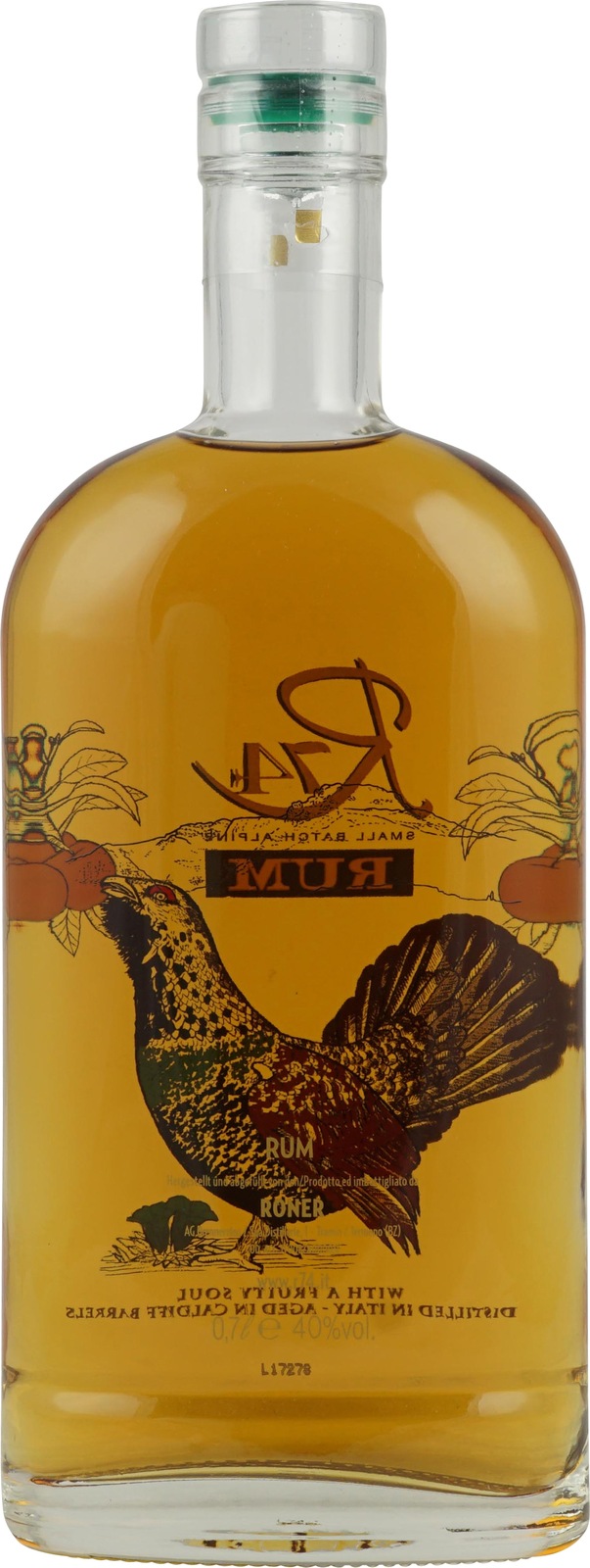 Roner Rum R74 Aged 0,7 Liter 40 % Vol.