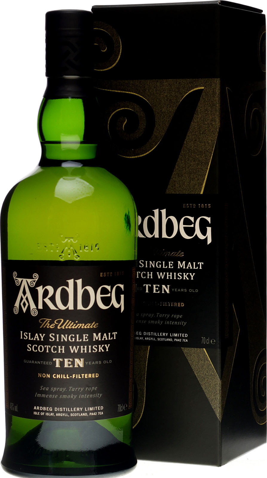 Ardbeg Ten Whisky hier bei uns im Onlineshop