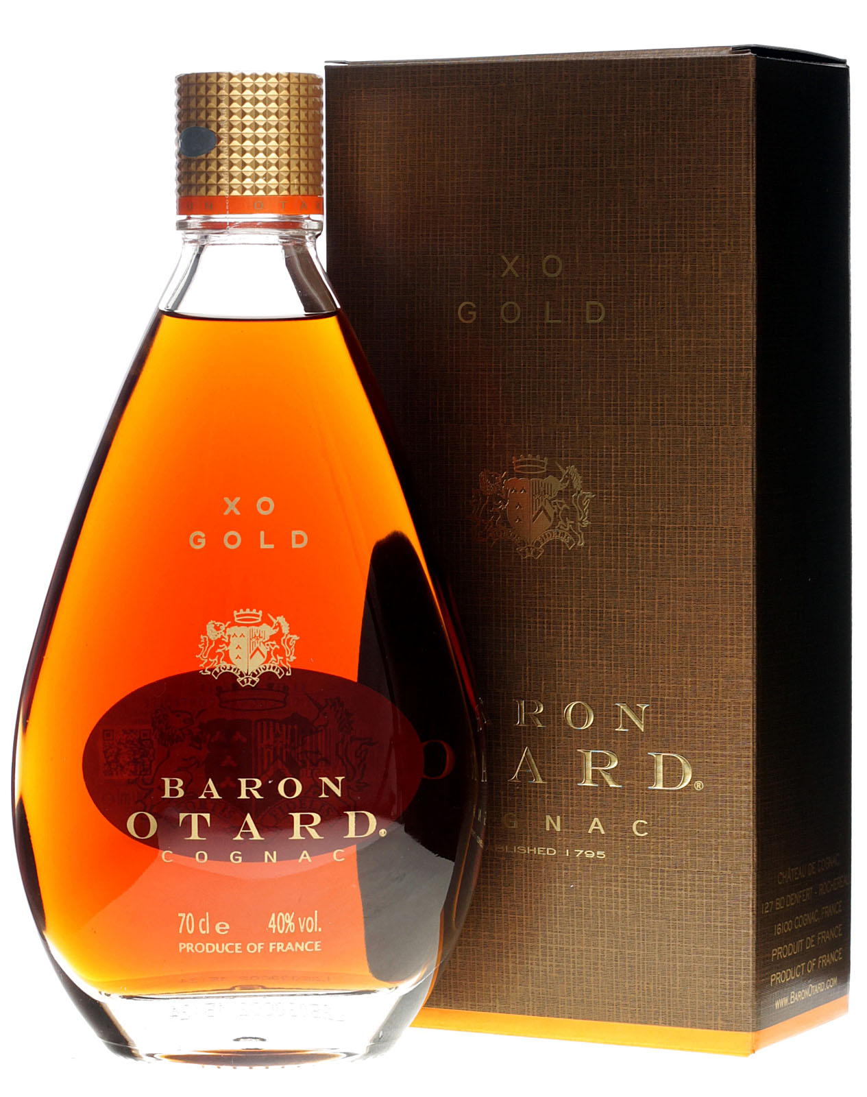 バカラボトルOTARD X.O. COGNAC 40% Otard XO Cognac - 1990s (40%, 75cl) – Old Spirits Company