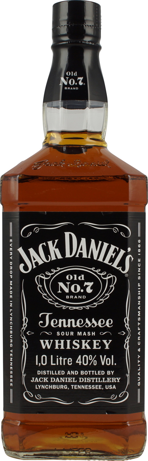 Jack Daniels Tennessee Whisky mit der