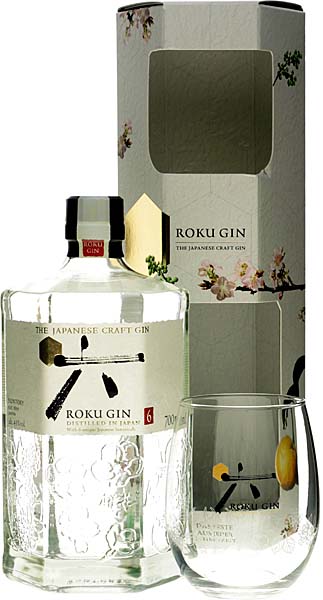 Roku Gin Der Premium Gin von Roku aus Japan im Gesche