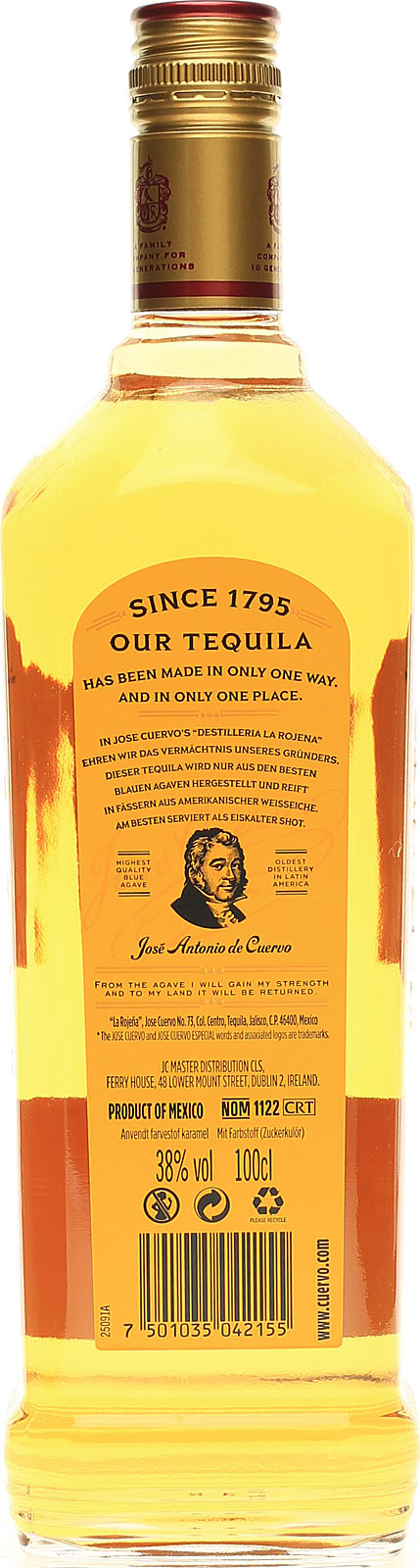 Jose Cuervo Especial Reposado Gold Tequila aus Mexiko