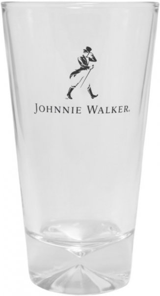 Johnnie Walker Whisky Longdrink Glas Gläser mit Eichstrich 2cl & 4cl 6 Stück 