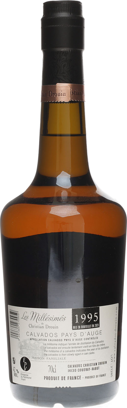 Christian Drouin Calvados Millesime bei uns im Shop kau
