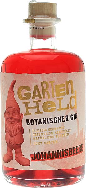 Gartenheld Botanischer Gin Johannisbeere 0,5 Liter 37,5 %