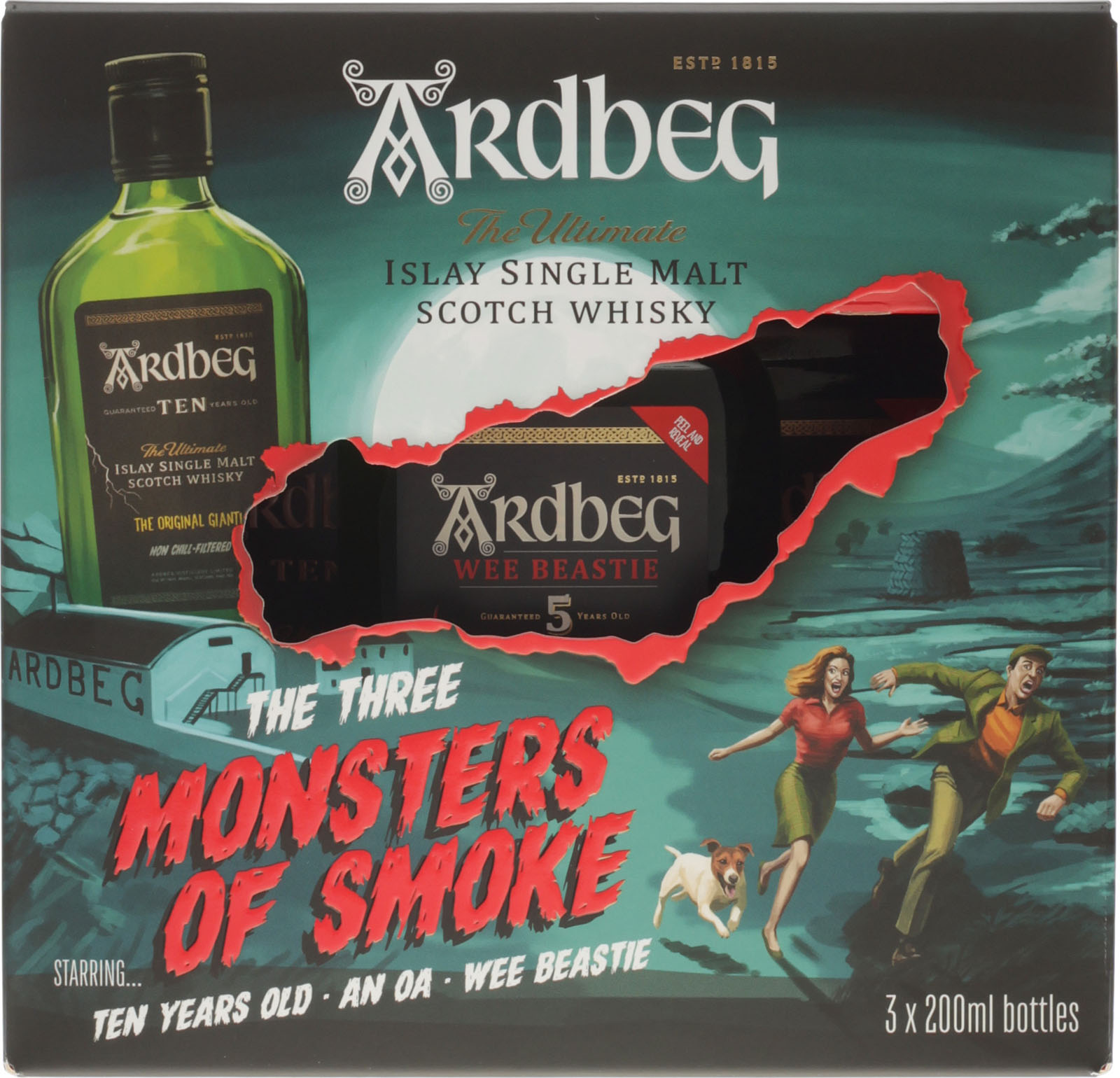 Ardbeg Monsters of Smoke Set 3 x 0,2 Liter im Shop kauf
