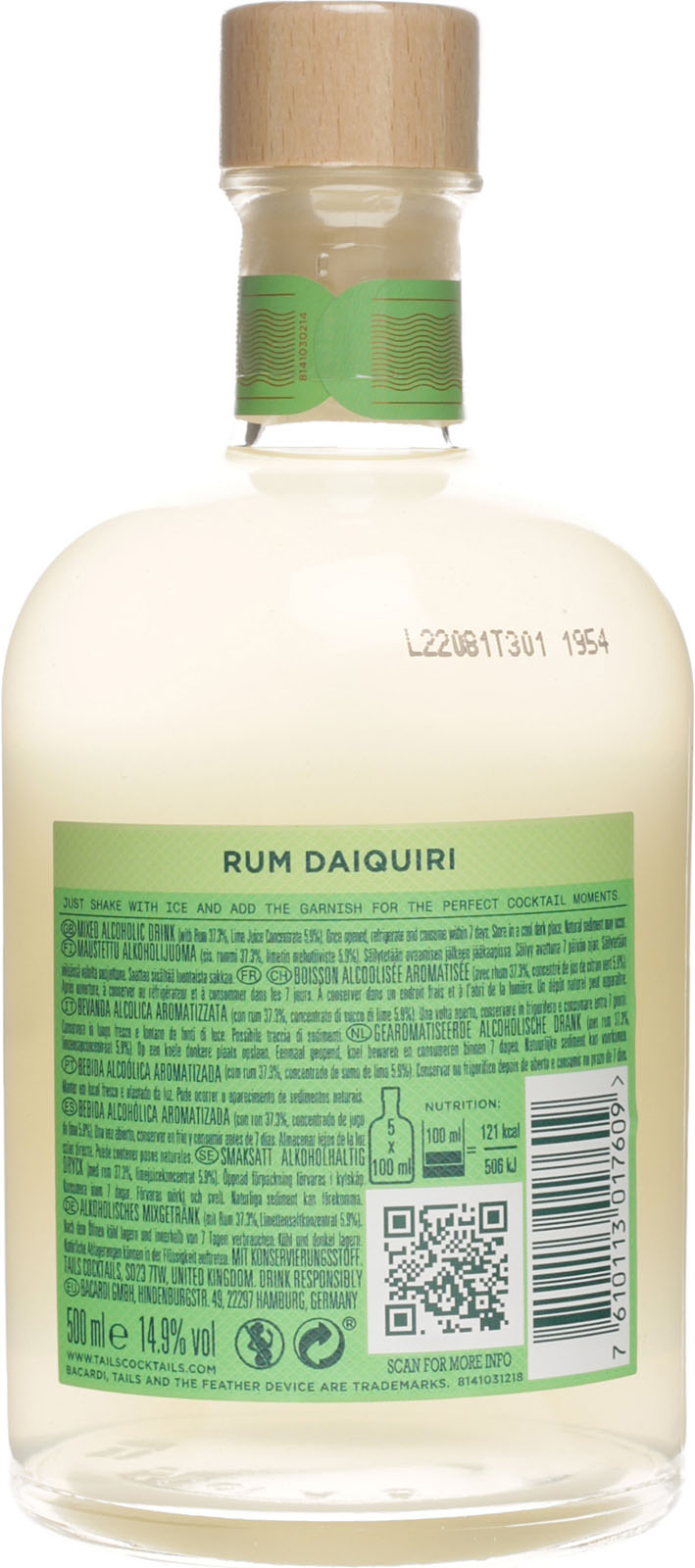 Tails Rum Daiquiri Cocktail Ready to drink