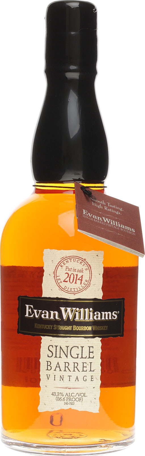 Evan Williams Single Barrel Vintage② Evan Williams Single Barrel bei uns im Shop kaufen.