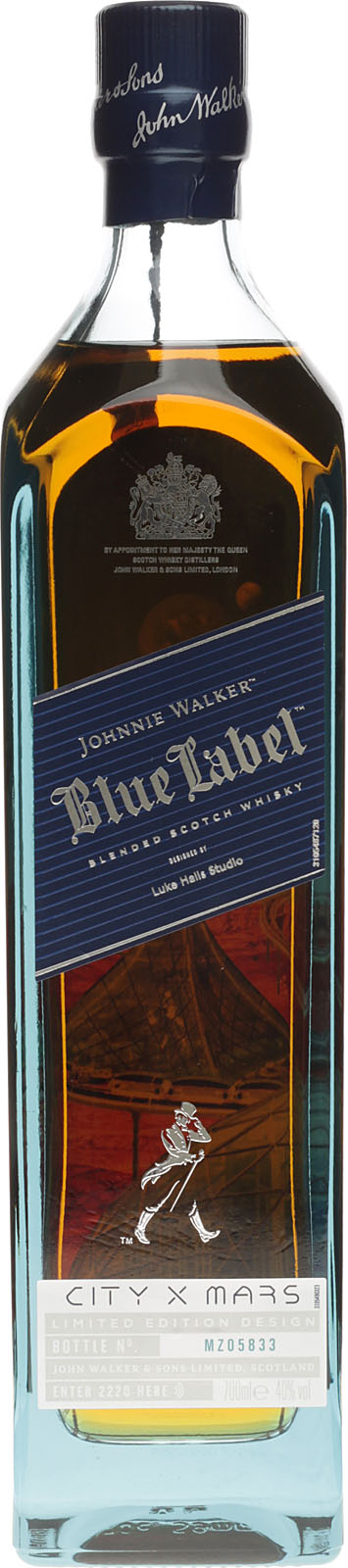 Johnnie Walker Blue Label City of the Future Mars 2220