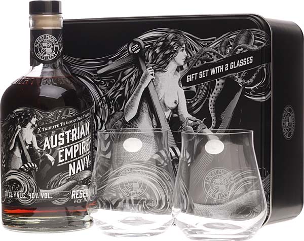 AUSTRIAN EMPIRE NAVY RUM 40% NOVARA ラム酒 Austrian Empire Navy