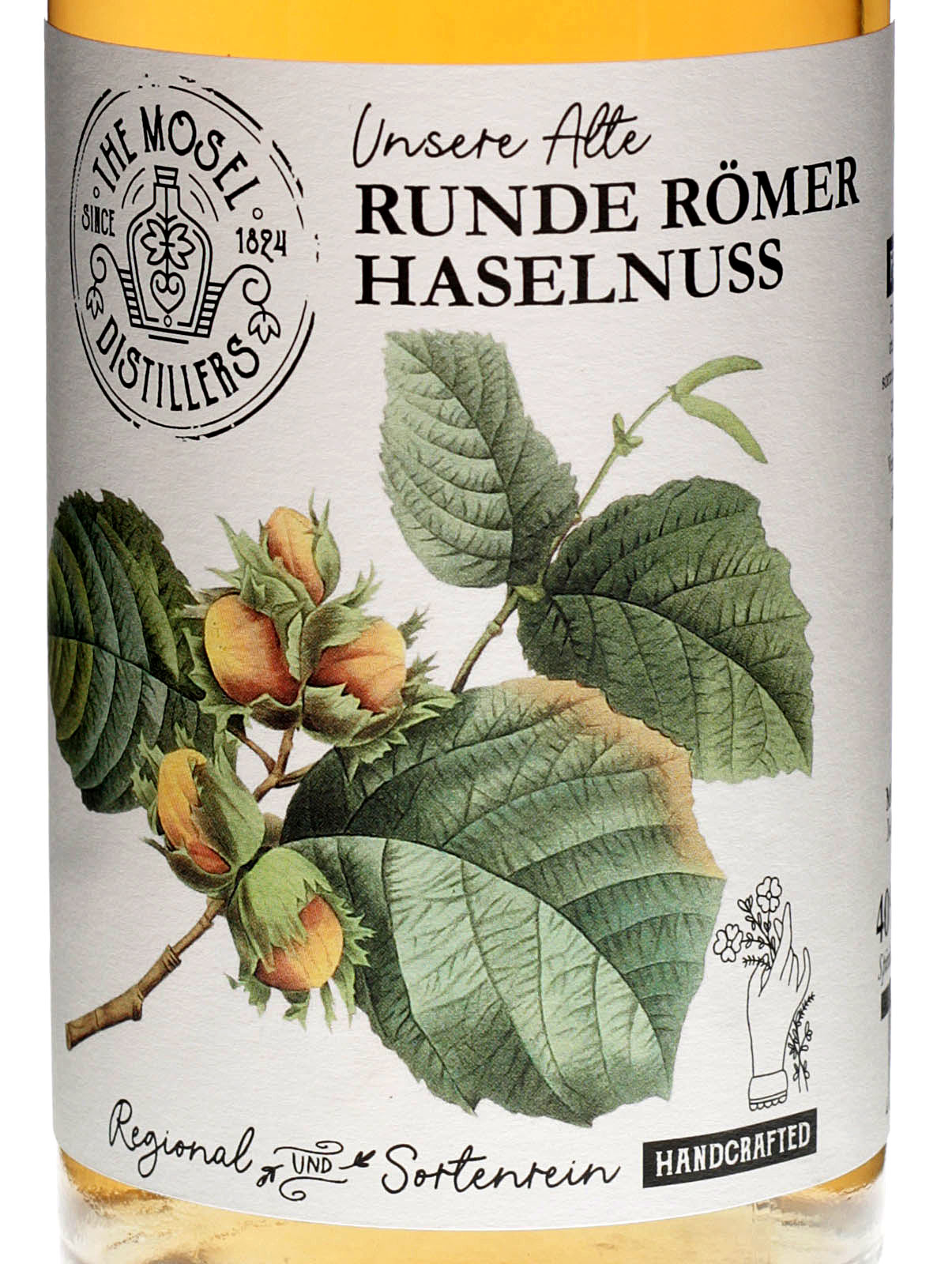 Grafschaft Mark Alte Haselnuss 0,7 L, 40% Vol, Holzfassgelagerter Obstbrand