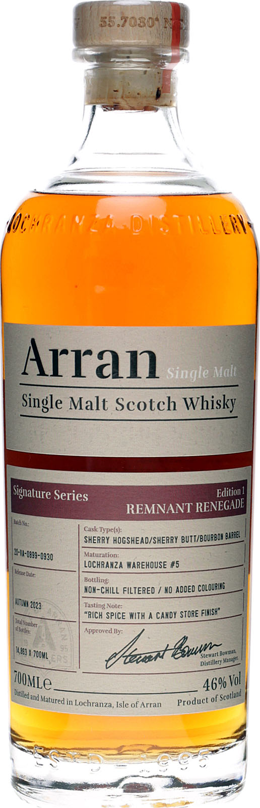 アラン Arran Signature Series Edition 1 Review: Arran Remnant Renegade 'Signature Series' Edition 1