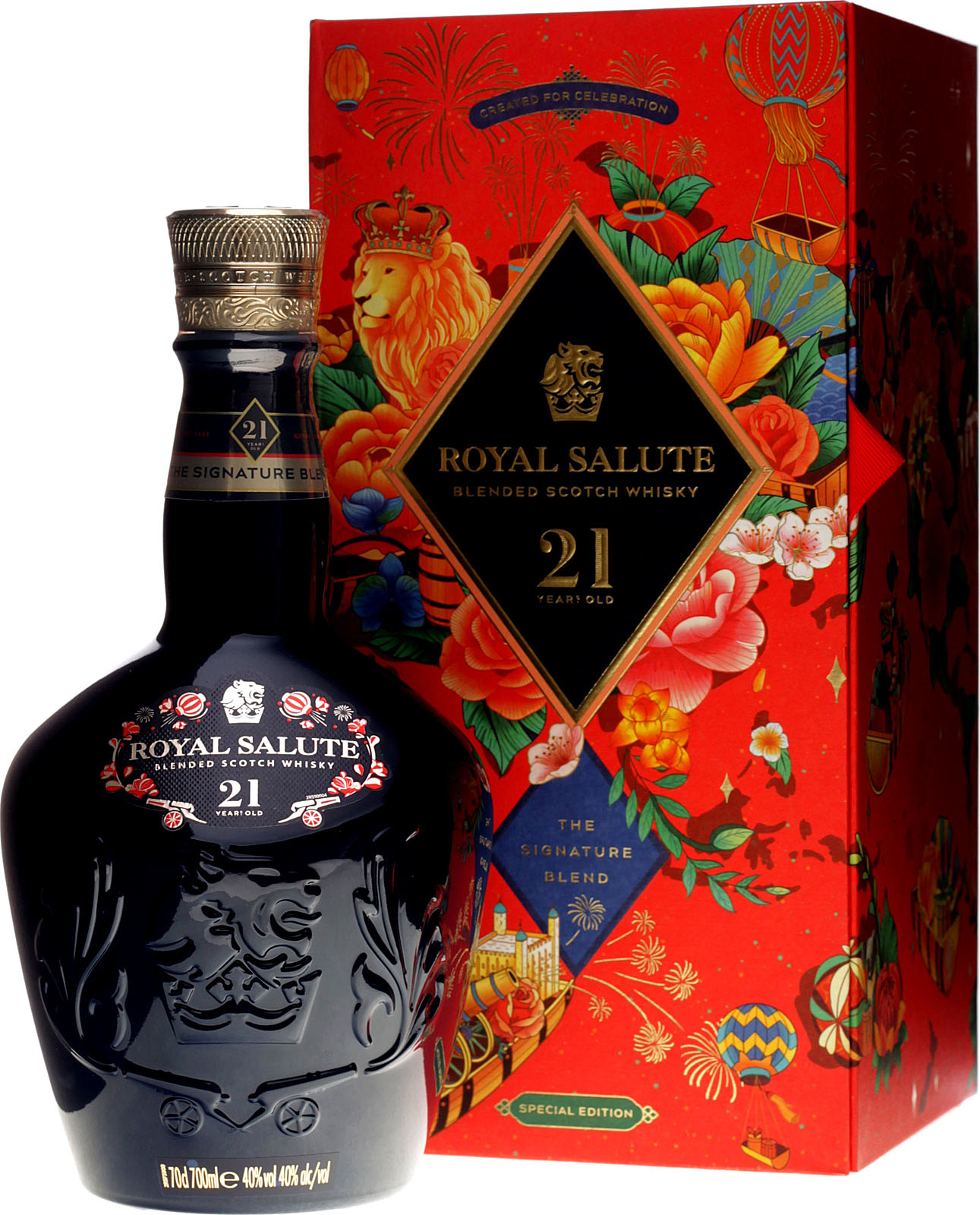 未開封 おまけ付 CHIVAS  SALUTE 21YEARSOLD Buy Chivas Regal 21 Years Royal Salute CNY 2023 + GB 40