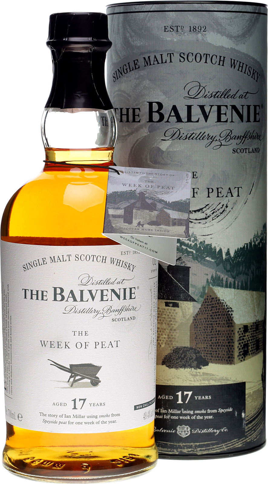 大幅値下げTHE BALVENIE THE WEEK OF PEAT 17年 THE BALVENIE THE WEEK