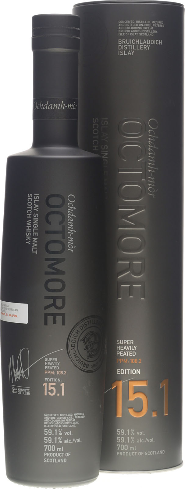 Bruichladdich Octomore 15.1 Whisky – 0,7 L, 59,1 % Vol.