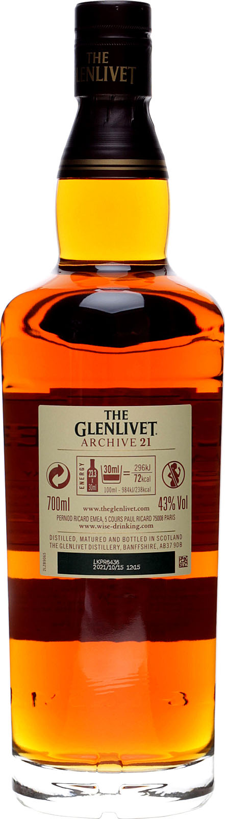 Glenlivet 21 Jahre Archive 700ml 43%