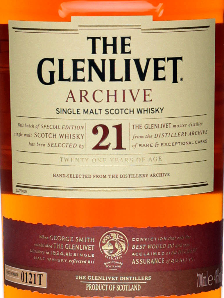 Glenlivet 21 Jahre Archive 700ml 43%