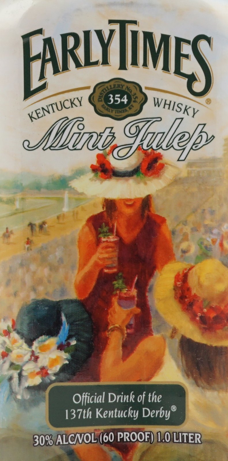 Early Times Mint Julep 1 Liter 30 % - fertiger Mint Jul