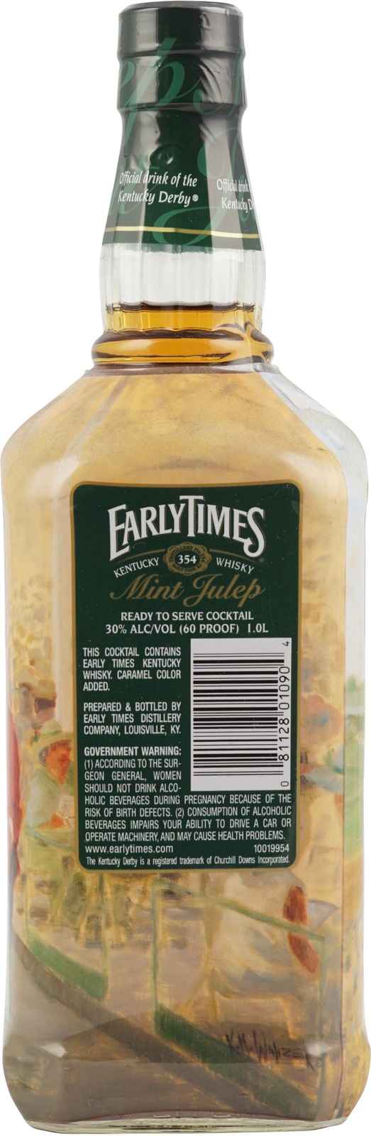 Early Times Mint Julep 1 Liter 30 % - fertiger Mint Jul