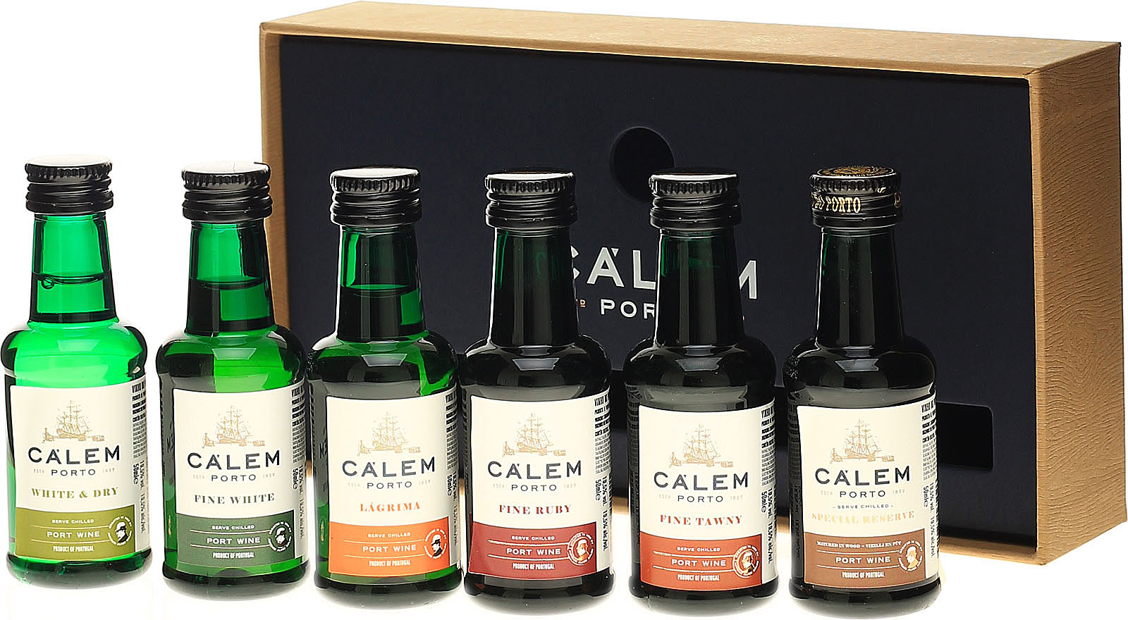 Porto Calem Portwein Miniaturen Set 6 x 50 ml CALEM PORTO カレム