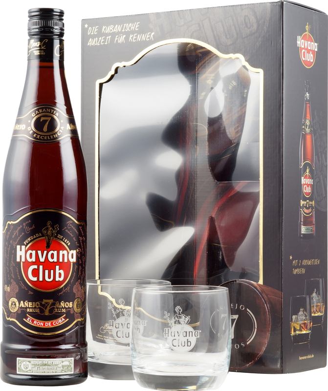 Havana Club Rum 7 Jahre Geschenkset Der Anejo 7 Jahre der Firma