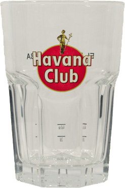 Longdrinkglas NEU Havana Club 0,3l Glas / Gläser Cocktailglas Markenglas 