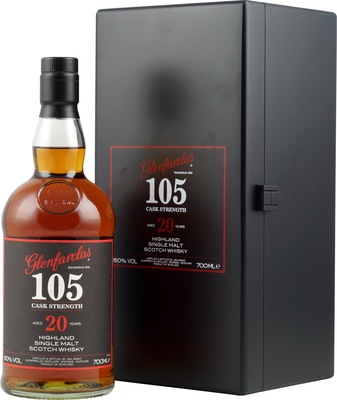 Glenfarclas 105 Faßabfüllung 20 Jahre mit hohen 60 % Vo