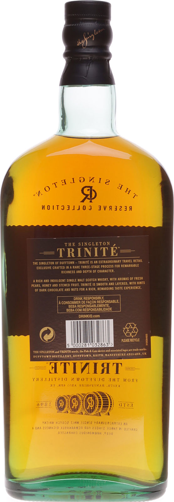 Singleton Of Dufftown Reserve Collection Trinité 1l 40%