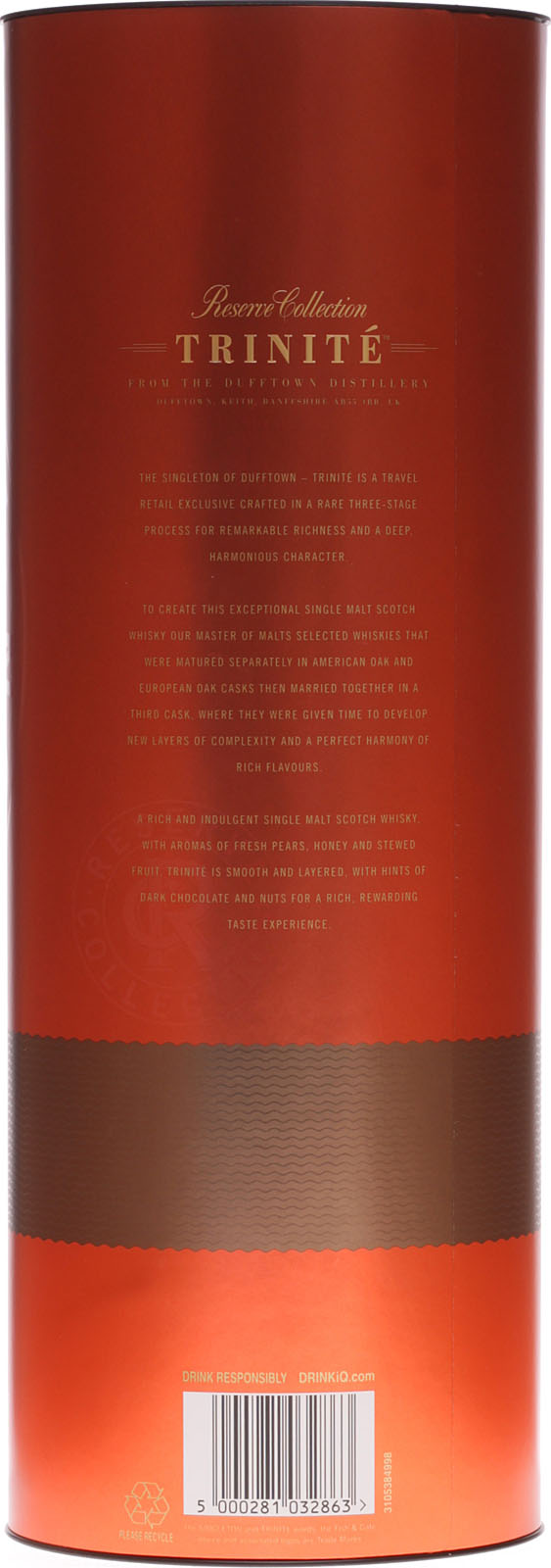 Singleton Of Dufftown Reserve Collection Trinité 1l 40%