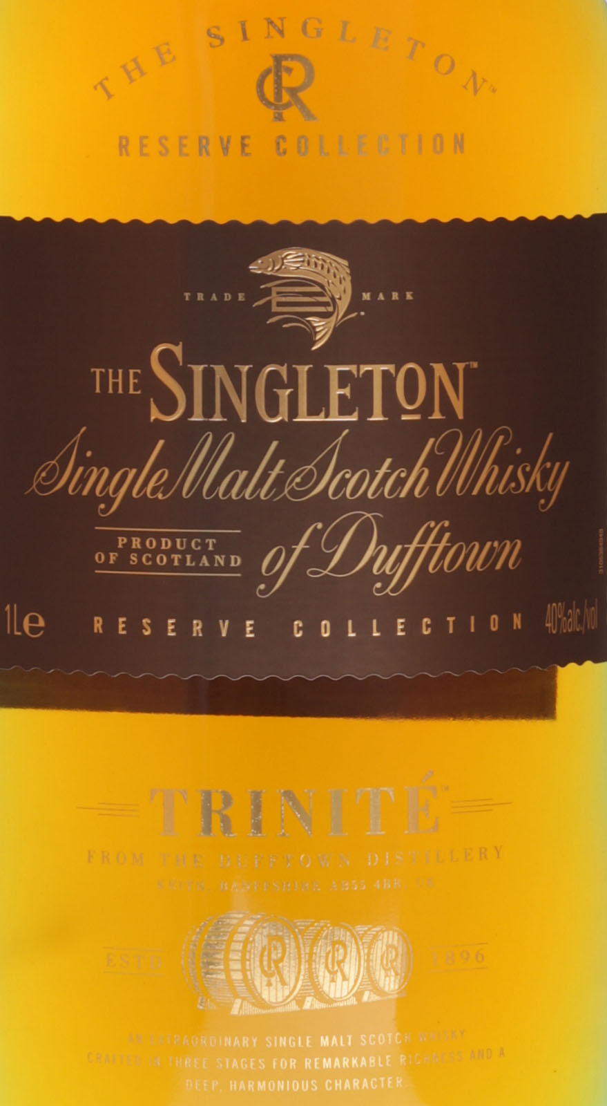 Singleton Of Dufftown Reserve Collection Trinité 1l 40%