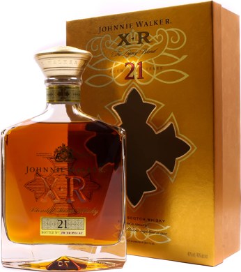 Johnnie Walker XR 21 Jahre aus Schottland ist Blended S