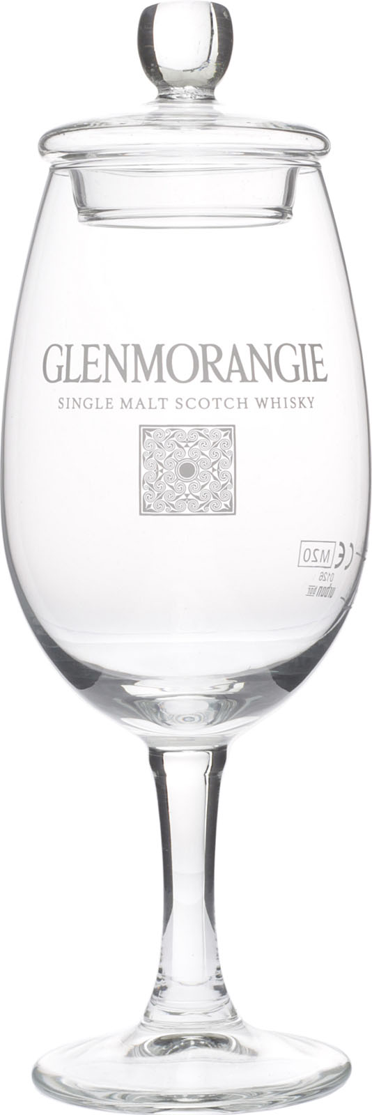 Glenmorangie Nosing Glas mit Deckel für eleganten Whisky