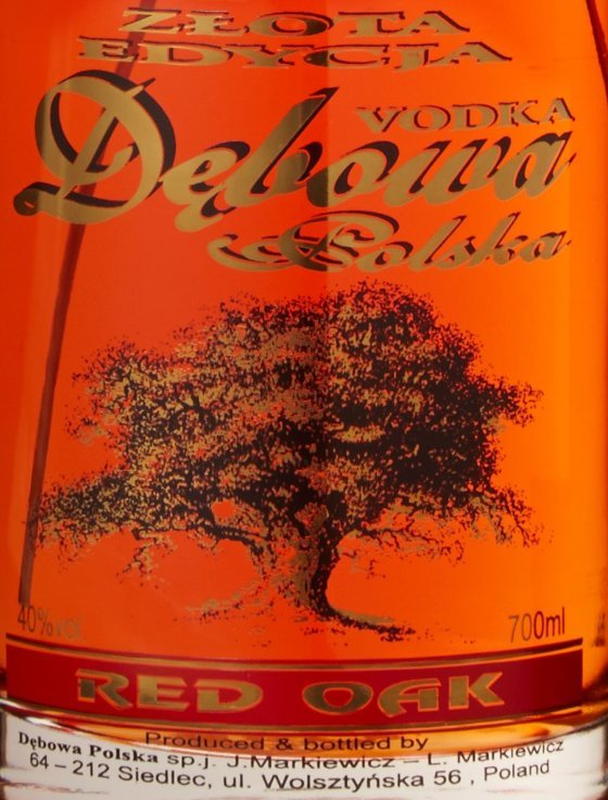 Debowa Vodka Red Oak im Online-Shop kaufen
