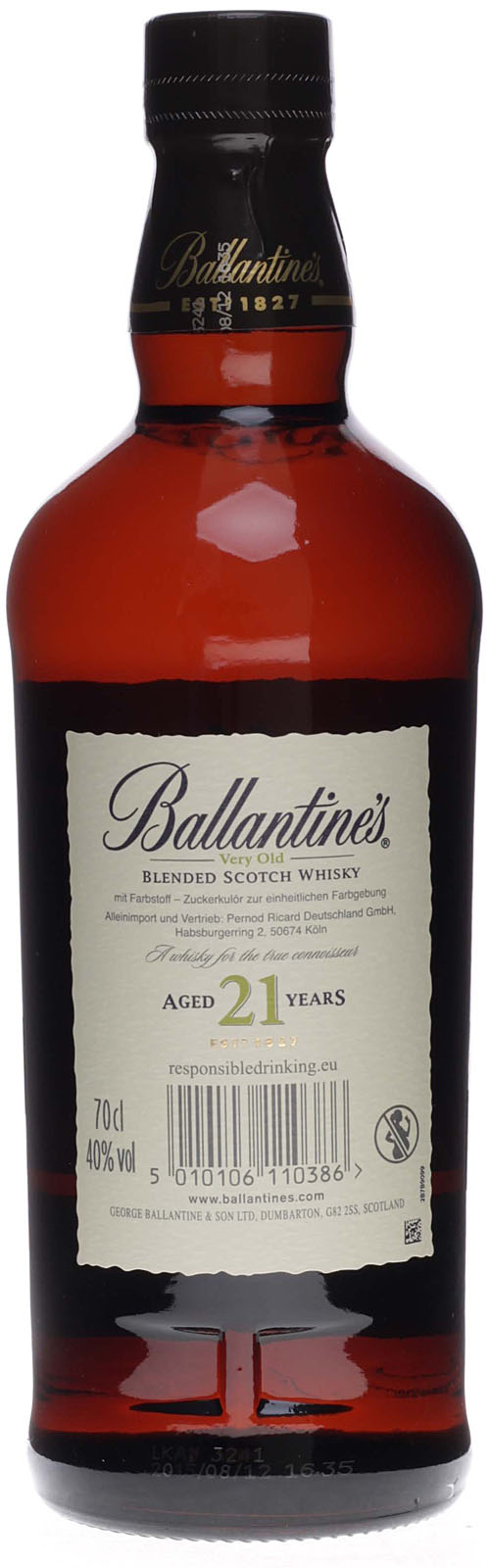 Ballantines 21 Jahre Whisky hier im günstigen Shop