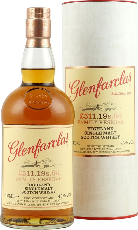 Glenfarclas Family Reserve - £511.19s.0d in der 700 ml