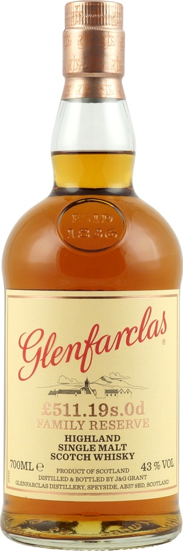 Glenfarclas Family Reserve - £511.19s.0d in der 700 ml
