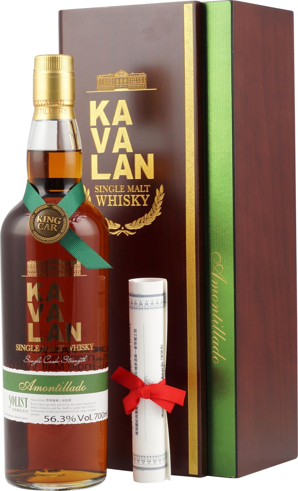 Kavalan Solist Amontillado Finish Whisky