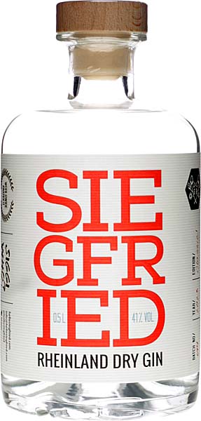41 ml Dry Siegfried % Gin 500 mit Rheinland und