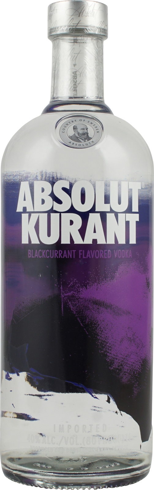 Absolut Kurant Vodka 1 Liter Feiner Wodka mit Johanni