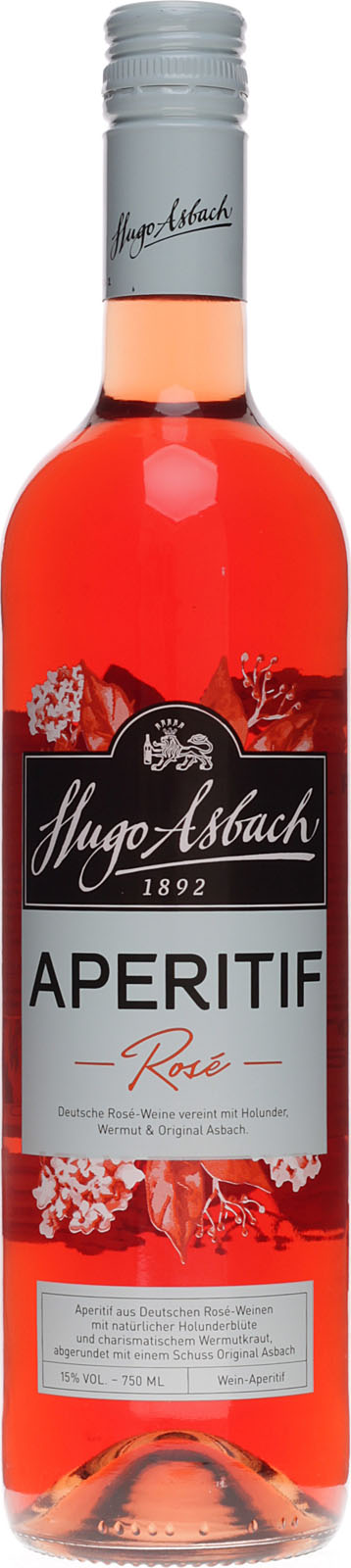 Asbach Aperitif fruchtige 0,75 Rose 15 % Vol. aus Liter